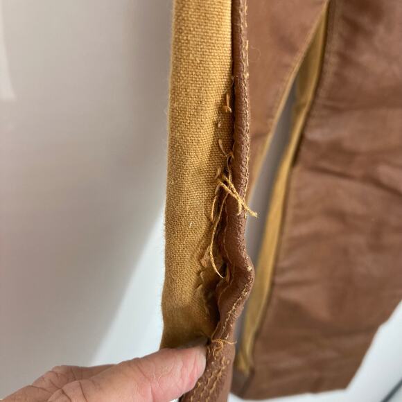 Vintage Trailmate Trigg Brown Brruah Field Canvas Outdoor Pants Men’s 30x28 - Picture 3 of 12